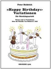 Happy Birthday - Variationen