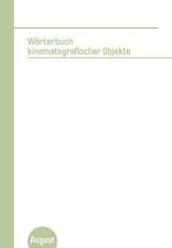 Wörterbuch Kinematographischer Objekte