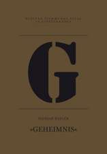 G - Geheimnis