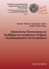 Elektronische Überwachung von Straffälligen im europäischen Vergleich ¿ Bestandsaufnahme und Perspektiven