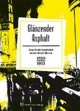 Glänzender Asphalt