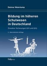 Bildung im höheren Schulwesen in Deutschland