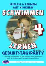 Schwimmen lernen 04. Geburtstagsparty, laminiert