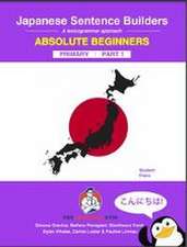 Japanese Primary Sentence Builders