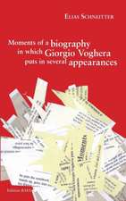 Moments of a biography in which Giorgio Voghera puts in several appearances.