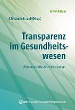 Transparenz im Gesundheitswesen