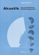 Akustik und musikalische Aufführungspraxis