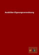 Ausbilder-Eignungsverordnung