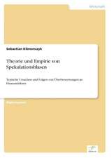 Theorie und Empirie von Spekulationsblasen