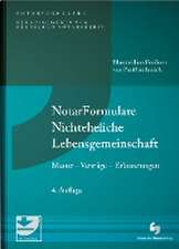 NotarFormulare Nichteheliche Lebensgemeinschaft