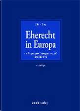 Eherecht in Europa