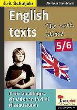 English texts - The next, please. / 5.-6. Schuljahr