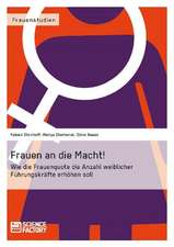 Frauen an die Macht!