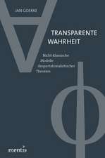 Transparente Wahrheit