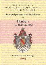 Stempelgesetze und Gebühren in Baden von 1628 bis 1952