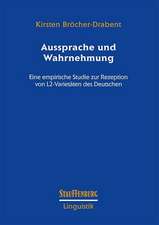 Aussprache und Wahrnehmung