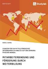 Mitarbeiterbindung und Förderung durch Weiterbildung. Chancen für ein mittelständisches Unternehmen im Hinblick auf den demographischen Wandel