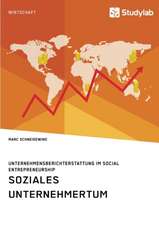 Soziales Unternehmertum. Unternehmensberichterstattung im Social Entrepreneurship