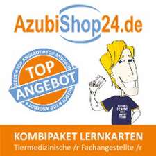 AzubiShop24.de Kombi-Paket Lernkarten Tiermedizinische /r Fachangestellte /r