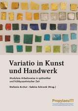 Variatio in Kunst und Handwerk