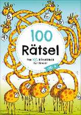 XXL-Rätselblock für Kinder ab 4 Jahren: 100 Rätsel für Freizeit und Urlaub in DIN A5 | Labyrinthe, Punkt zu Punkt, finde den Fehler, Ausmalbilder uvm. | Übungsheft zur Stärkung der Feinmotorik und Konzentration