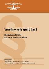 Verein - wie geht das?