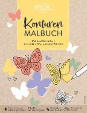 Konturen-Malbuch | Mal das Bild fertig - mit Linien, Mustern oder Formen