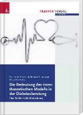 Die Bedeutung des transtheoretischen Modells in der Diabetesberatung