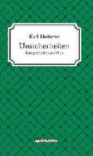 Unsicherheiten