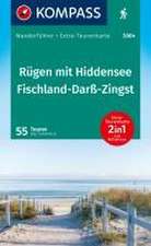 KOMPASS Wanderführer Rügen, mit Hiddensee und Fischland-Darß-Zingst, 55 Touren mit Extra-Tourenkarte