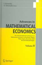 Advances in Mathematical Economics Volume 8