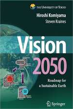 Vision 2050: Roadmap for a Sustainable Earth