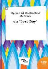 Open and Unabashed Reviews on Lost Boy