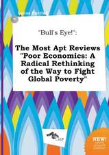 Bull's Eye!: The Most Apt Reviews Poor Economics: A Radical Rethinking of the Way to Fight Global Poverty