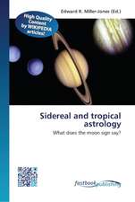 Sidereal and tropical astrology