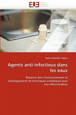 Agents Anti-Infectieux Dans Les Eaux