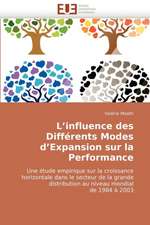 L''Influence Des Differents Modes D''Expansion Sur La Performance