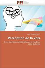 Perception de La Voix: Detection de Parole, de Musique Et de Sons Cles