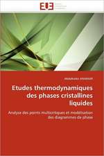 Etudes Thermodynamiques Des Phases Cristallines Liquides