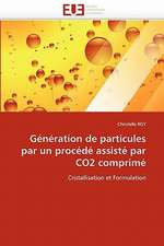 Generation de Particules Par Un Procede Assiste Par Co2 Comprime