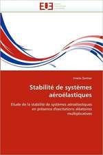 Stabilite de Systemes Aeroelastiques: Recherche Et Expertises