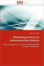 Marketing Interne Et Communication Interne