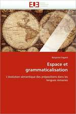 Espace et grammaticalisation