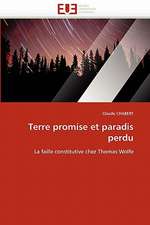 Terre promise et paradis perdu