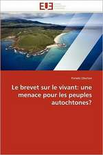 Le brevet sur le vivant: une menace pour les peuples autochtones?