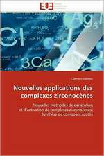 Nouvelles Applications Des Complexes Zirconocenes