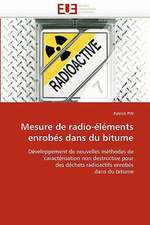 Mesure de Radio-Elements Enrobes Dans Du Bitume