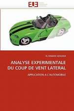 ANALYSE EXPERIMENTALE DU COUP DE VENT LATERAL