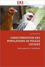 Caracterisation Des Populations de Poules Locales