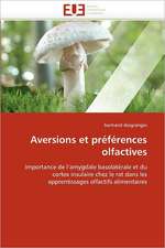 Aversions Et Preferences Olfactives